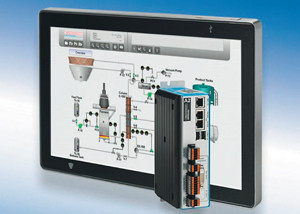Panels can be connected with the A2-PAC base unit over a single cable for video, touch, USB and power up to a distance of 100 m.